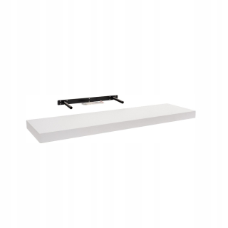 Velano MDF polica 79,5 x 23,5 cm biela